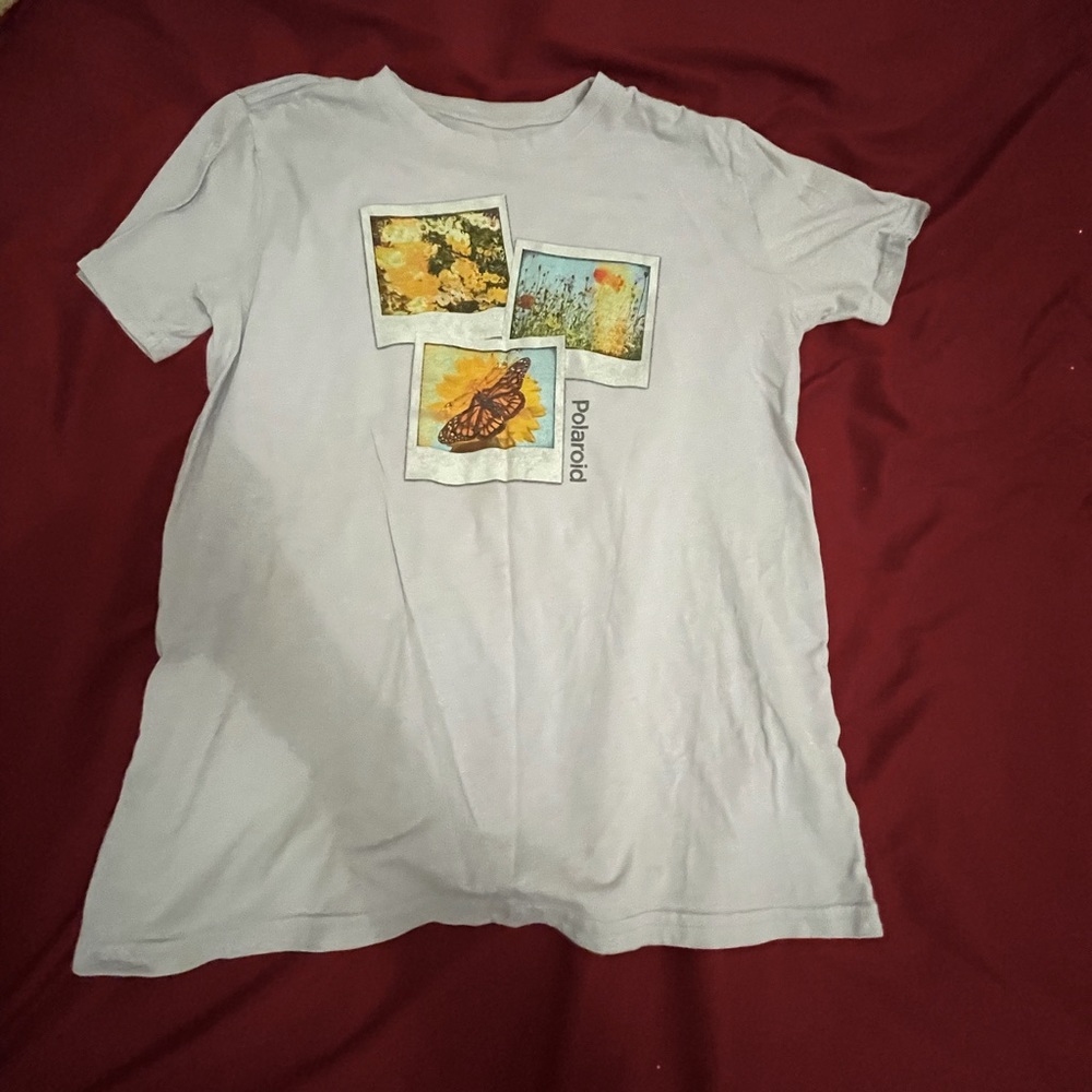 Large tee, purple from Polaroid